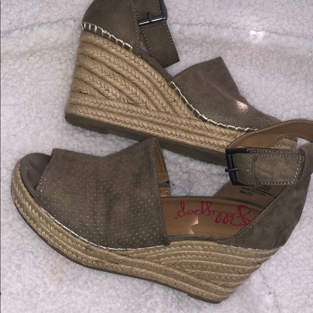 Wedges worn twice